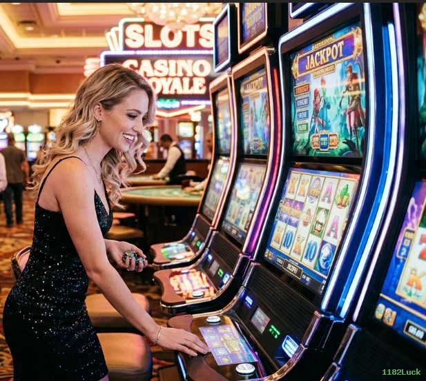 Aplicativo móvel 1182Luck para iOS e Android