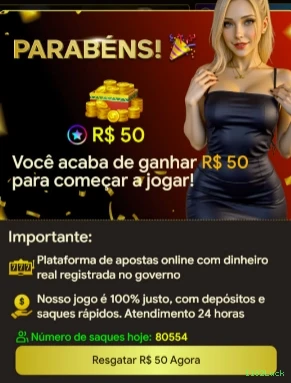 Bônus boas-vindas 1182Luck R$100